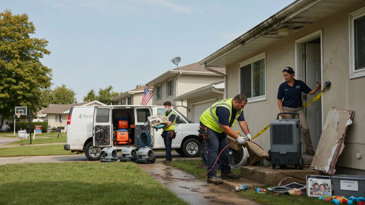 Water Damage Restoration in East Troy, WI near me